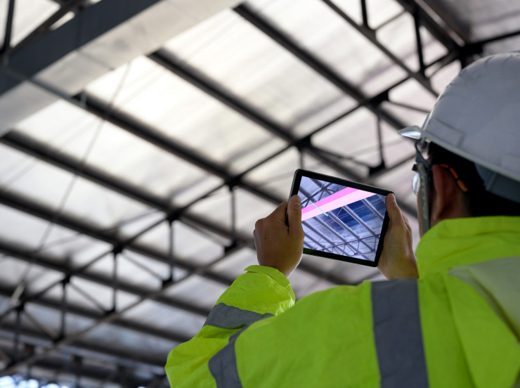Technology used for the construction project